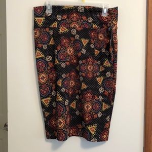 LuLaRoe Cassie Skirt- size medium
